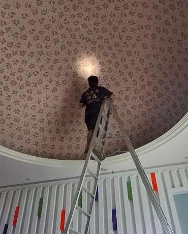 社區大樓圓頂天花粉蛀蟲防治